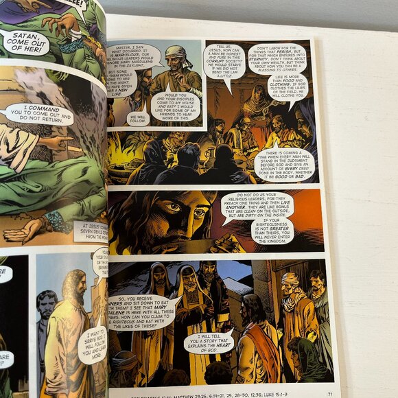 The Illustrated Bible Story New Testament Graphic Novel - Excellent condition! - Picture 3 of 4